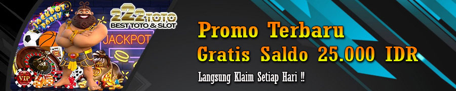 222TOTO gratis saldo 25rb
